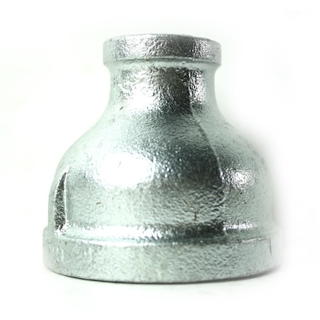 Thrifco Plumbing 2 Inch x 3/4 Inch Galvanized Steel Reducer Coupling 5218050
